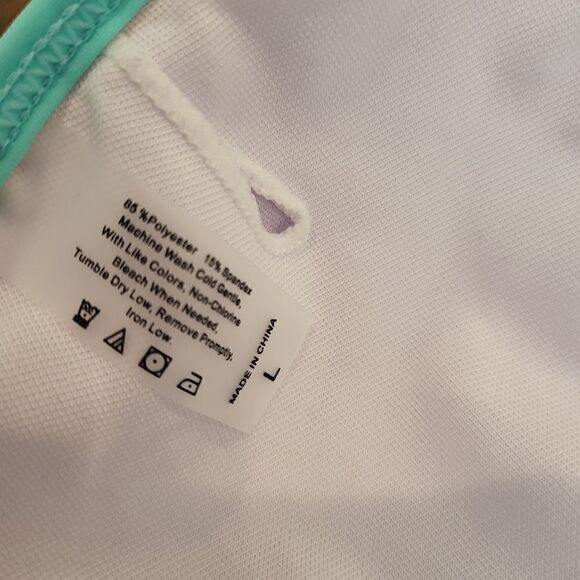 Thong Bikini Blue and Orange Large Adjustable - Picture 3 of 9